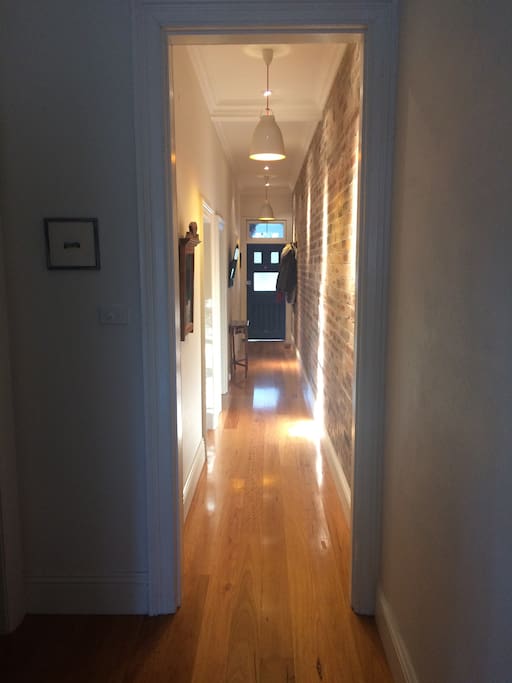 Hallway to the front entrance