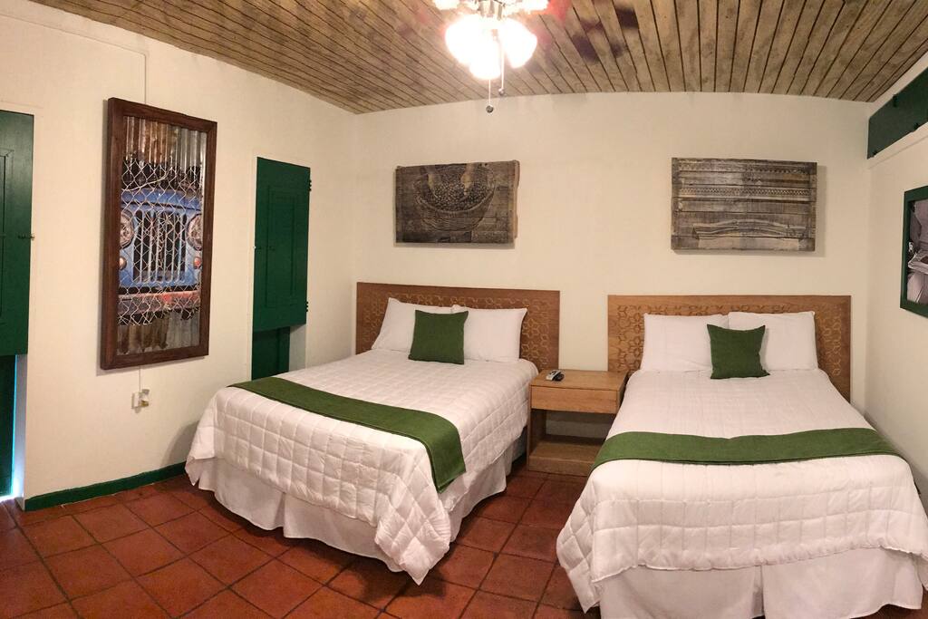 Full size beds (2)