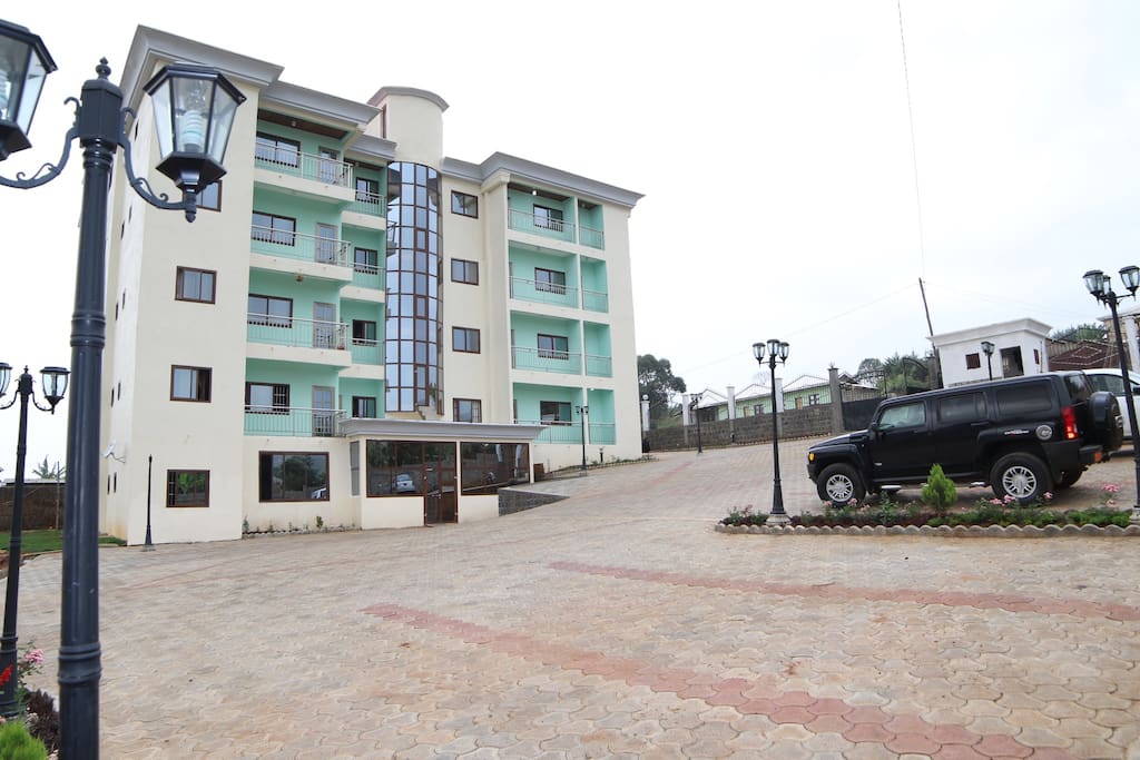 Hello
Welcome to ADMIRALTY SERVICED APARTMENTS. The Place to stay while in BAMENDA, Cameroon.
We offer furnished apartments of high quality and are Mordern. These are a compelling hotel alternative for travellers. In contrast to hotel rooms, Admiralty Serviced Apartments offers more space, independence and flexibility. Our apartments are family-friendly and ideal for small groups as they deliver an unbeatable cost per person up to 4 persons per apartment. They are self cartering or with Maids on demand. They are the unique family alternatives to a hotel, featuring spacious studios, one and two bedroom apartments with Queen size beds, bathrooms & en-suits, elegantly designed living rooms, and fully equipped kitchens, microwaves, fridges and ovens. Included also are linens, bathrobes, dishes, phones, utilities, cable TV, balcony daily house keeping service. A spacious family home away from home. Living room for entertainment or work. If you feel like cooking a fully equipped kitchen to Carter for your family needs.