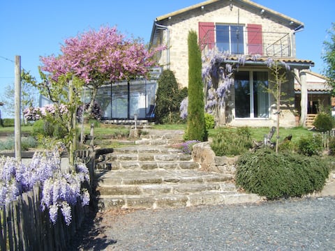Gite with pool in the Vendée countryside