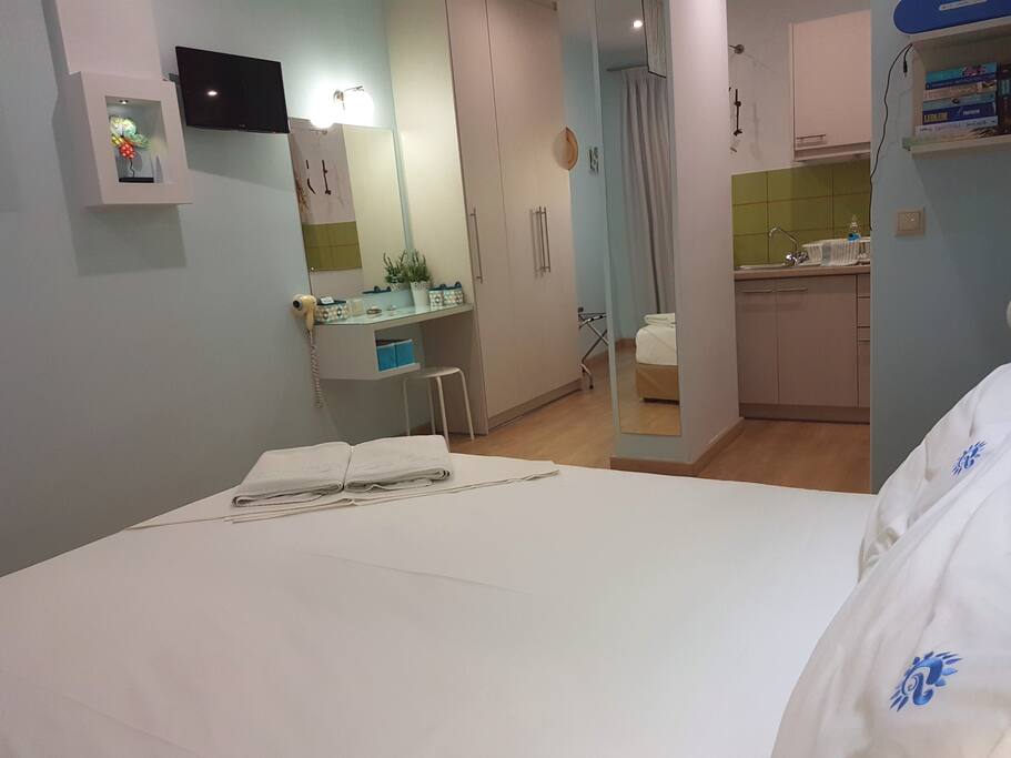Fully equipped with hairdryer, music dock etc