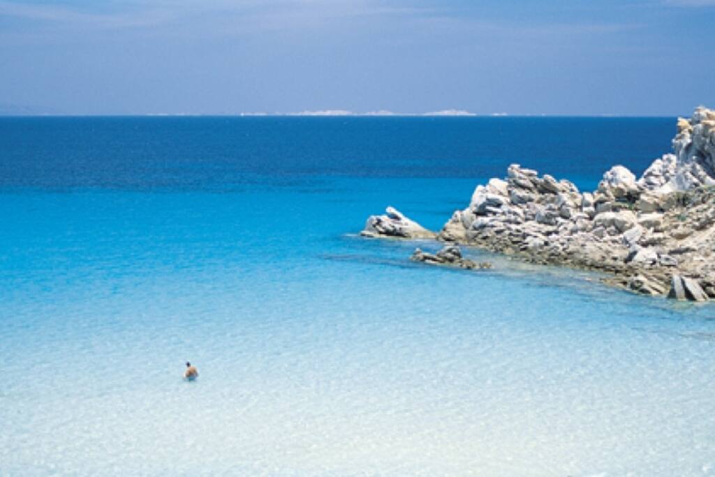 Mare cristallino spiaggia Rena bianca