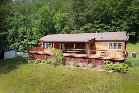 Cabin away from it all.