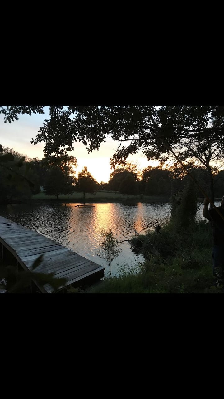 CiCi's Rustic one bedroom at Bluegill Lake Cabins Cabins for Rent in