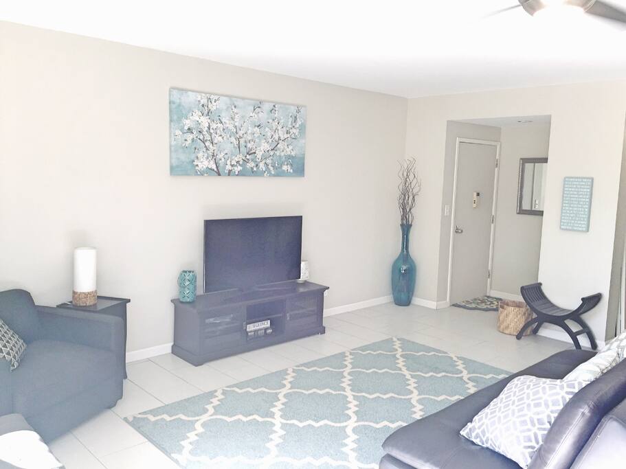Large living area; open concept