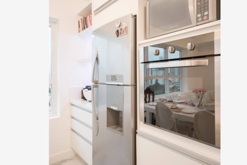 cozinha equipada
You can have everything at the kitchen for cooking