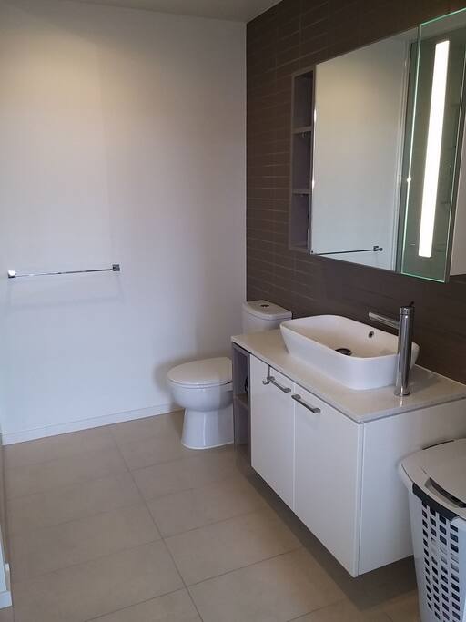 Large, clean bathroom just for you!
