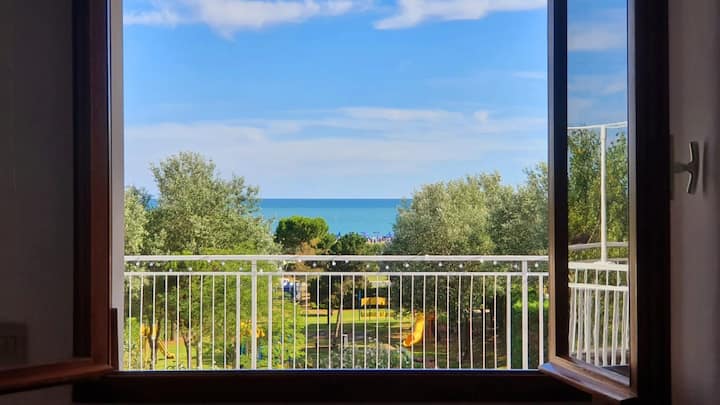 La fantástica vista desde la sala de estar :-)