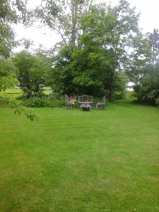 Grand garden for enjoying our perennial flower garden