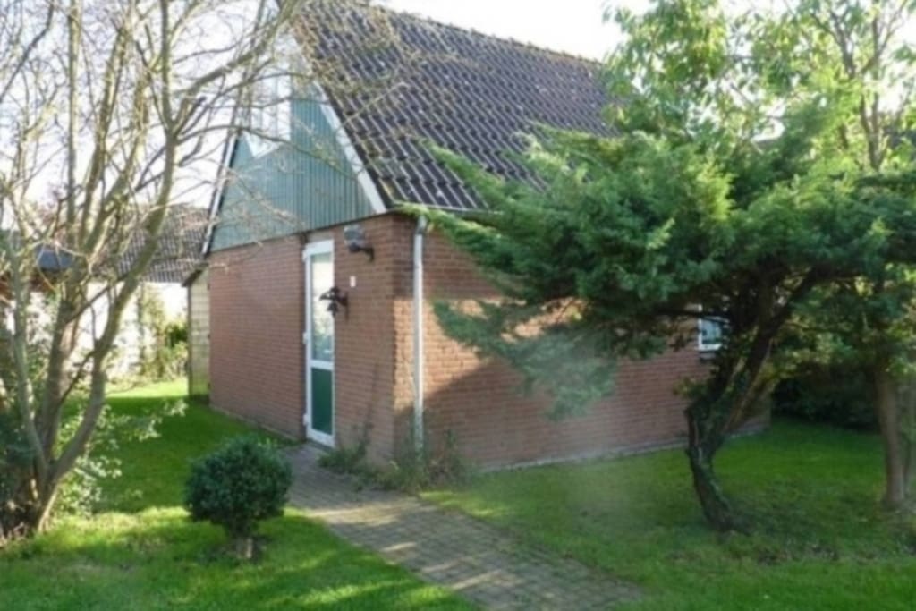 Eingang des Ferienhauses