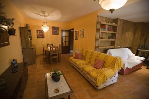 the pool house in Cazorla