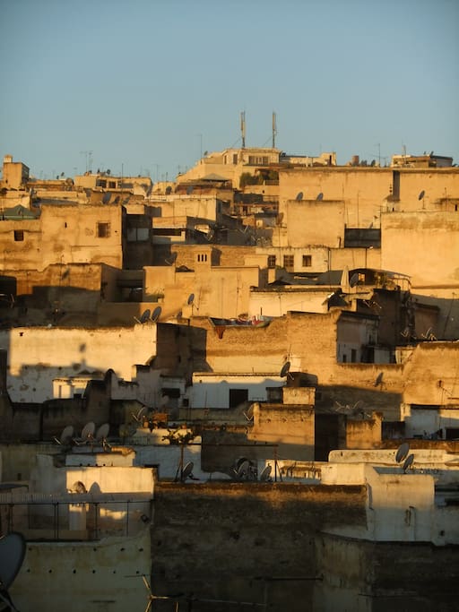 DAR SIENNA sunrise view from terrace