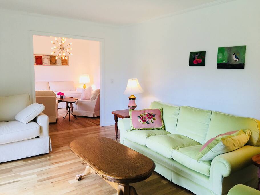 Sun filled spacious double living room