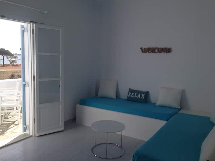 Apartment For 4 In Krios Beach - Paros