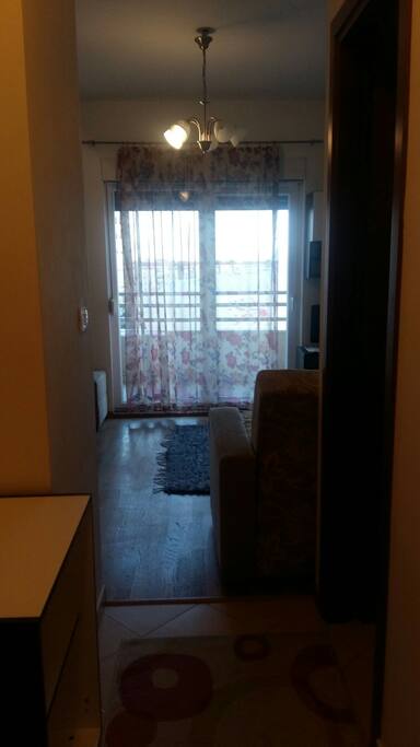 A view when you enter the apartment