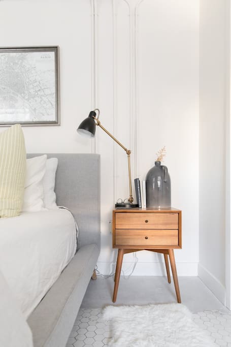 Mid Century Nightstand