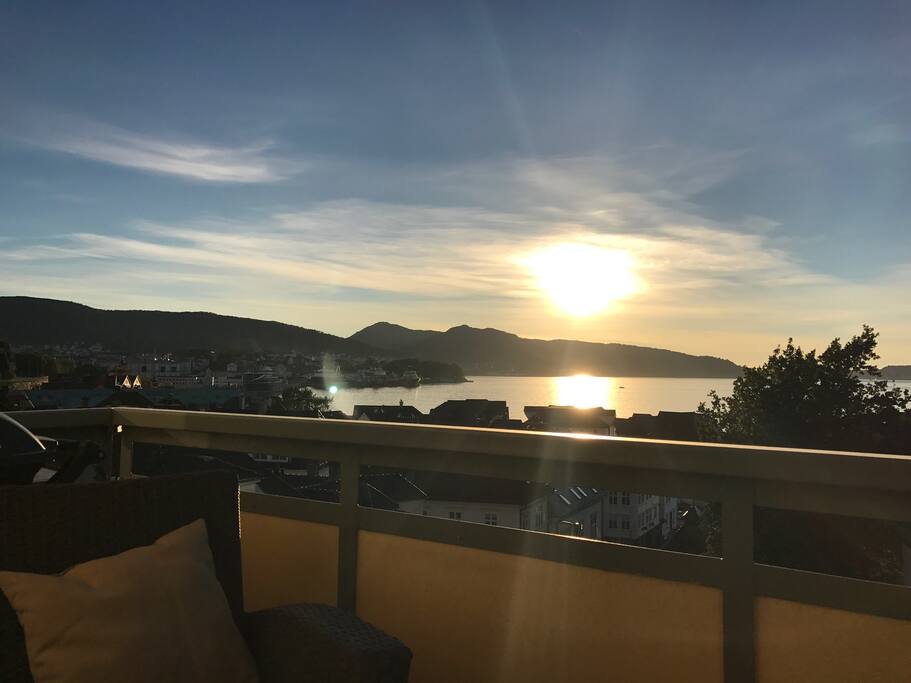 View from the terrace.
