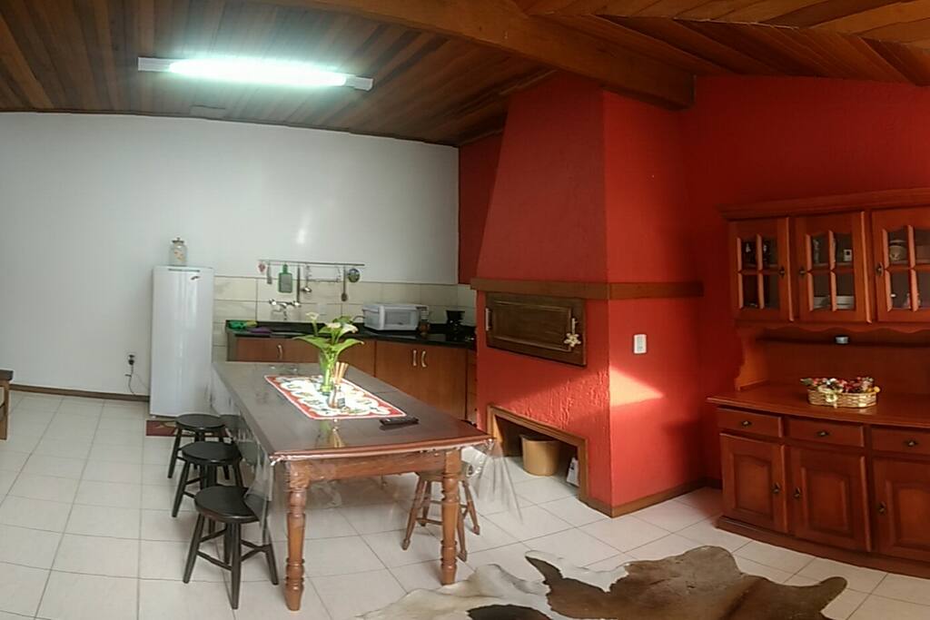 estar e cozinha