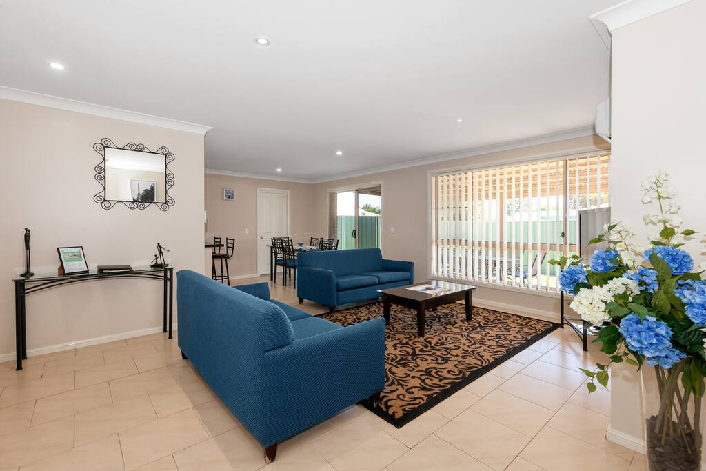 Spacious living area