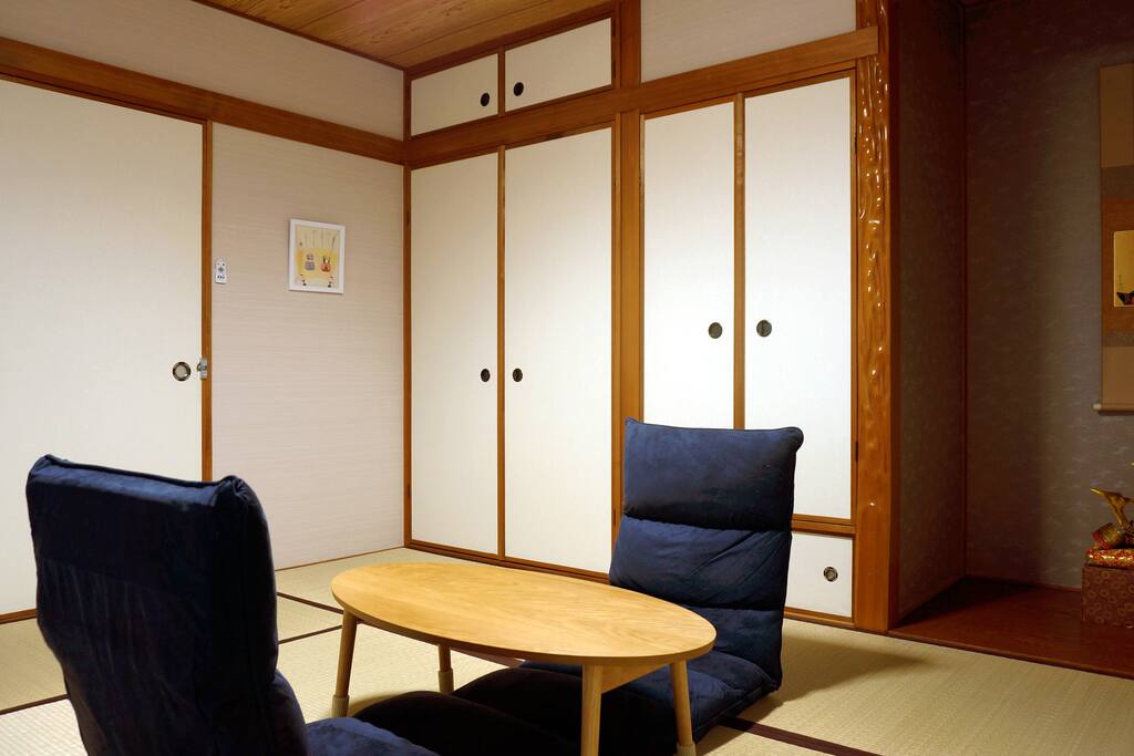Japanese Room on the first floor 1楼和室1