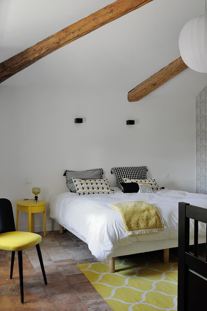 Doppelzimmer 3 : das gelbe Schlafzimmer