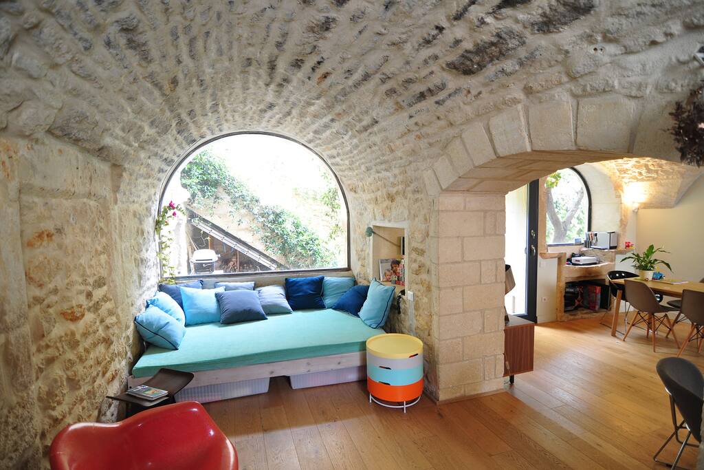 le salon avec le day bed