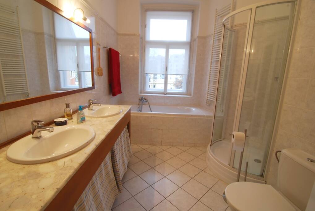 Shared bathroom