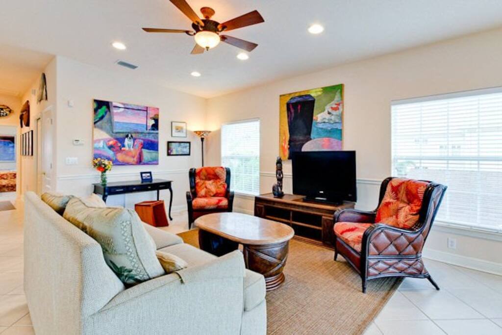 Relax with guests