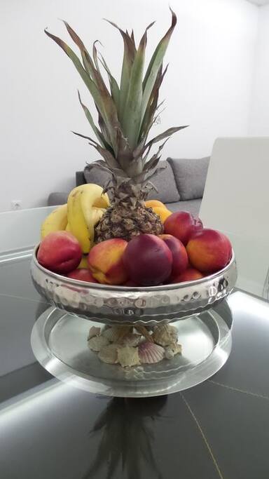 Welcome drink/fruit