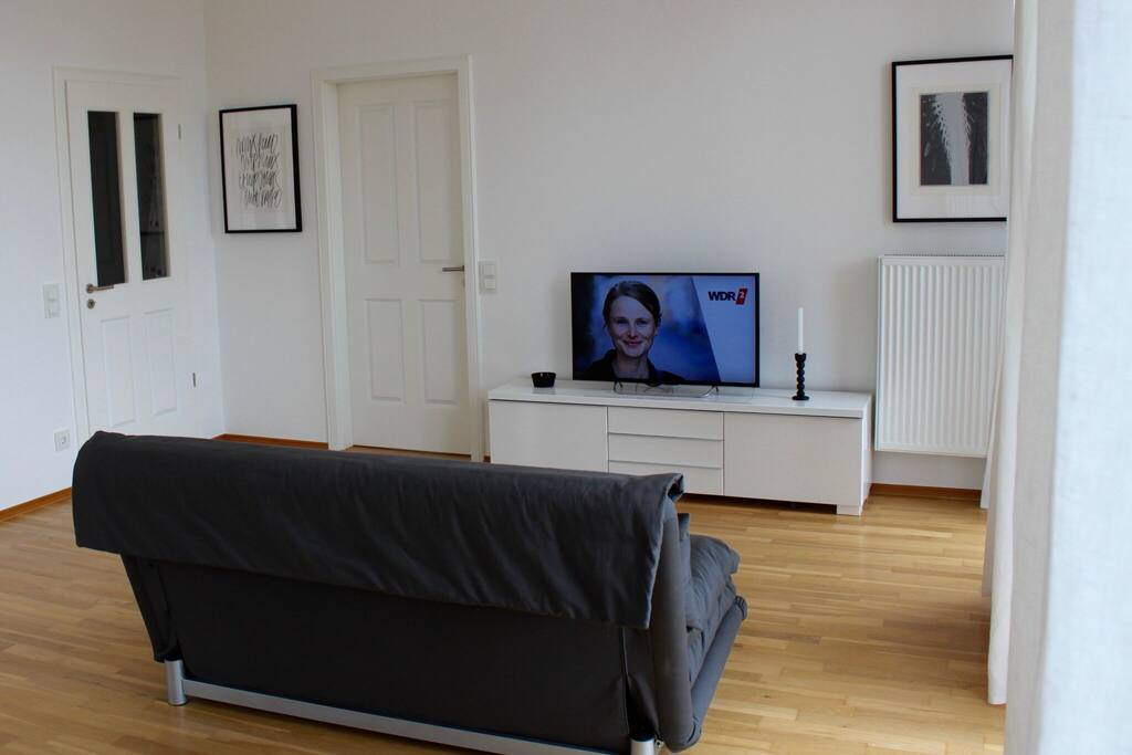 Wohnbereich mit Schlafcouch