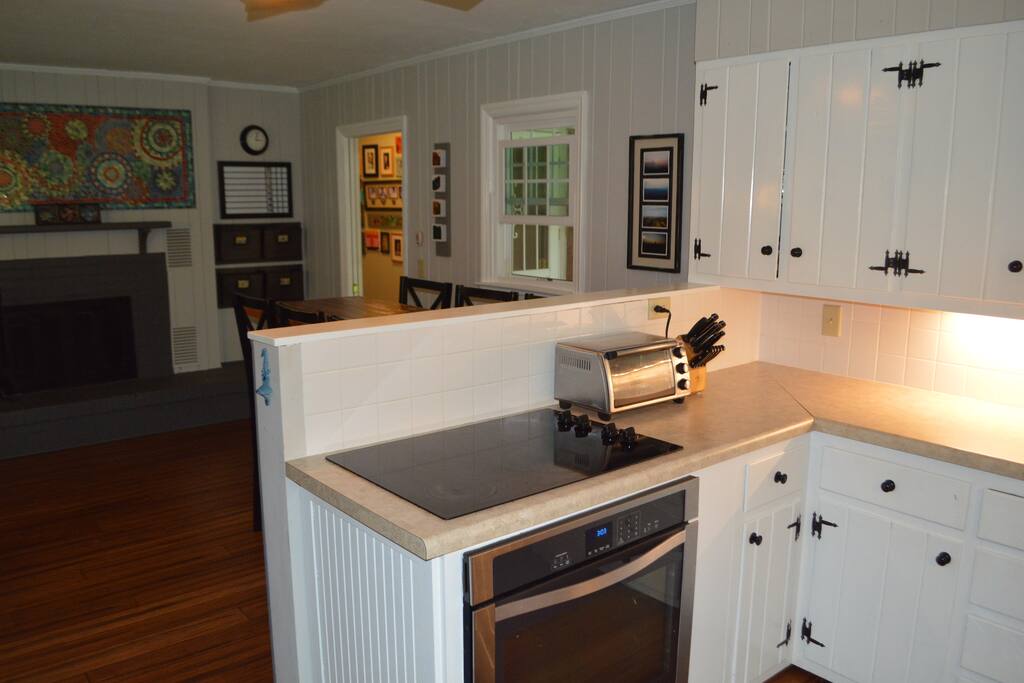 Glass top electric range