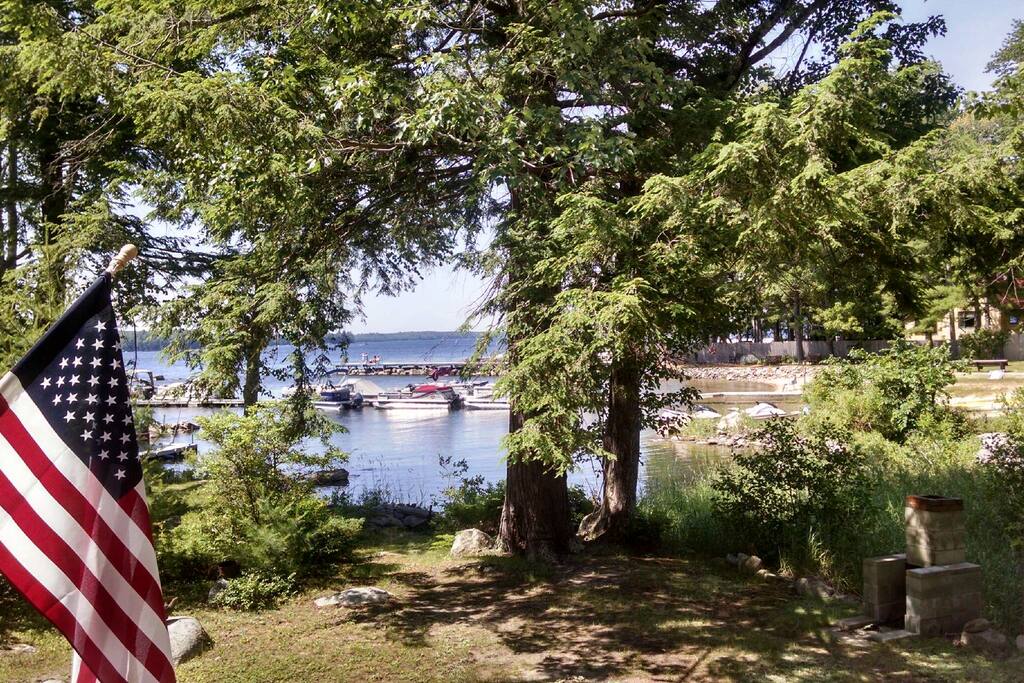 Sebago from the porch