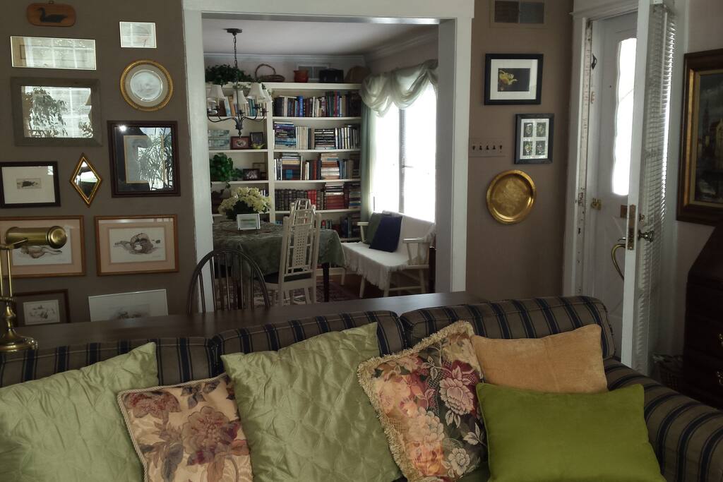 View from Living Room into Dining Room