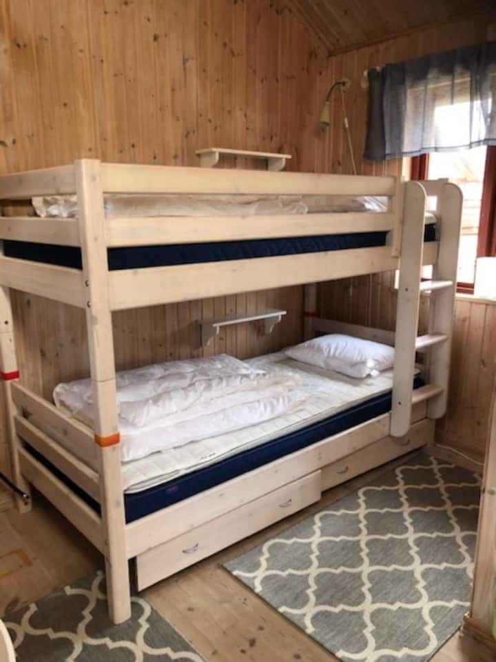 Zona notte 2 situata nella stessa stanza della cucina e della zona pranzo