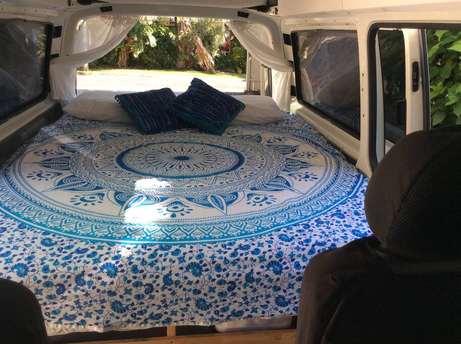Comfortable and cozy bed