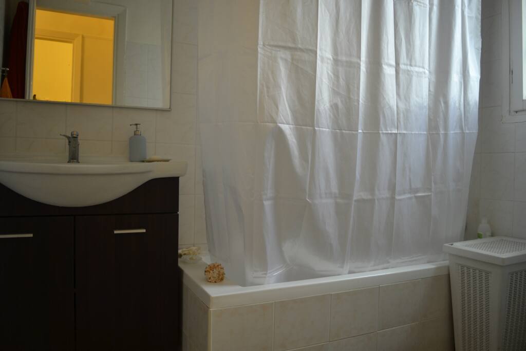 The bathroom