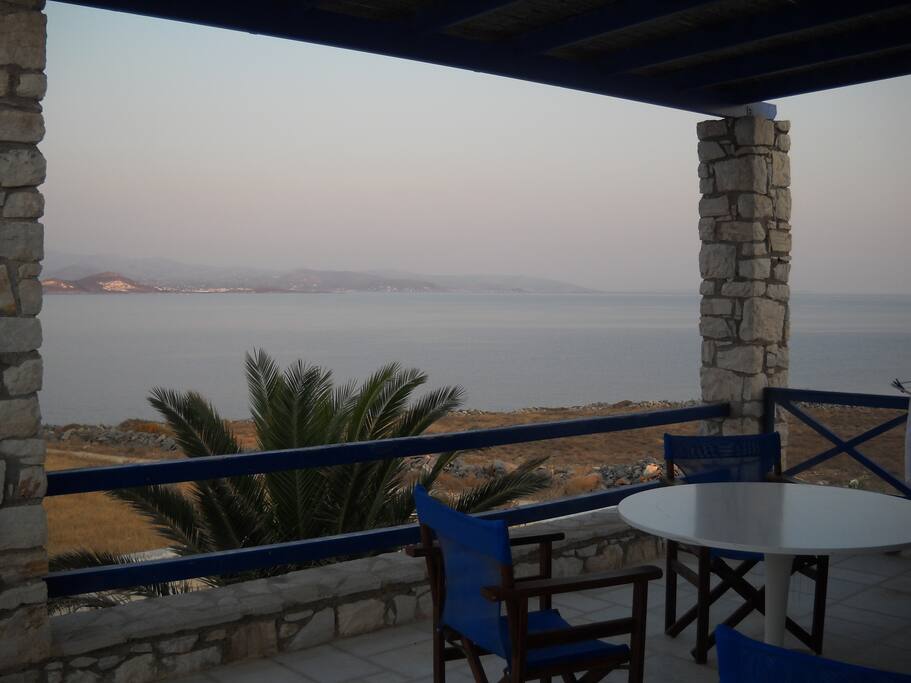 View from the balcony