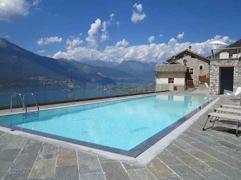 Spectacular views and modern living on Lake Como