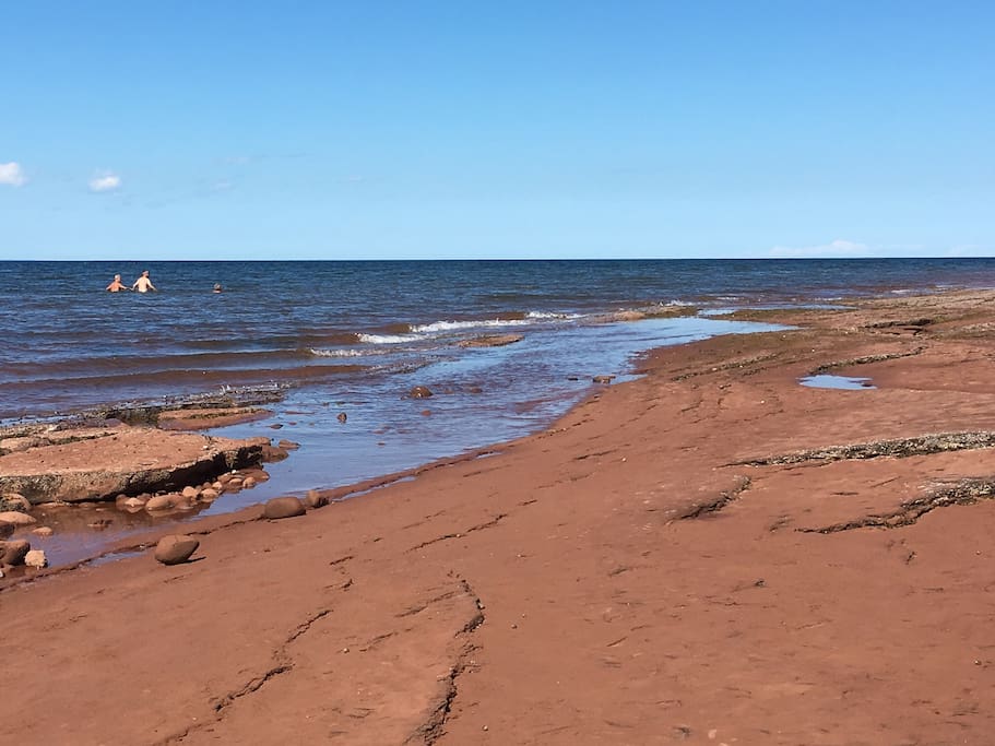 Seafoam Beach a 5 minute walk