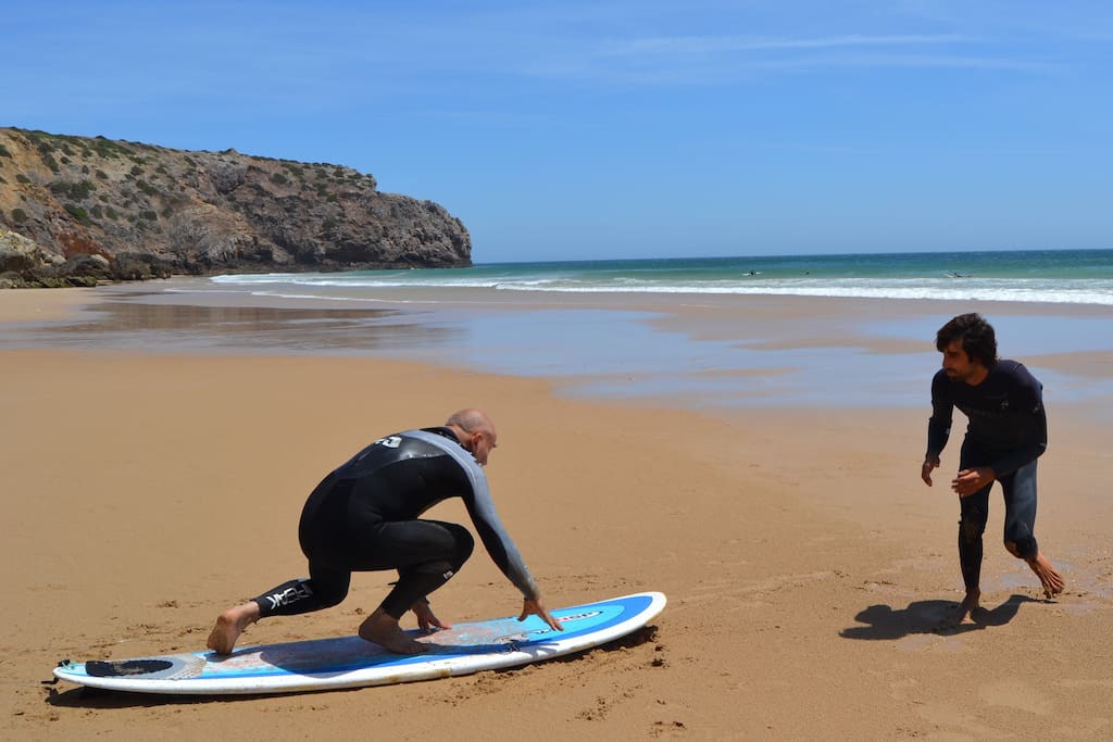 surf avec coach professionnel