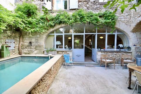 Stone country house, Chez Paulette - Duchy of Uzes