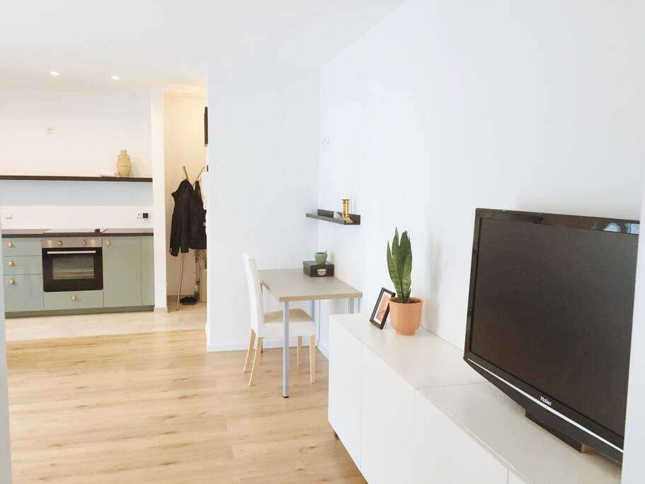 living room / dining area / kitchen