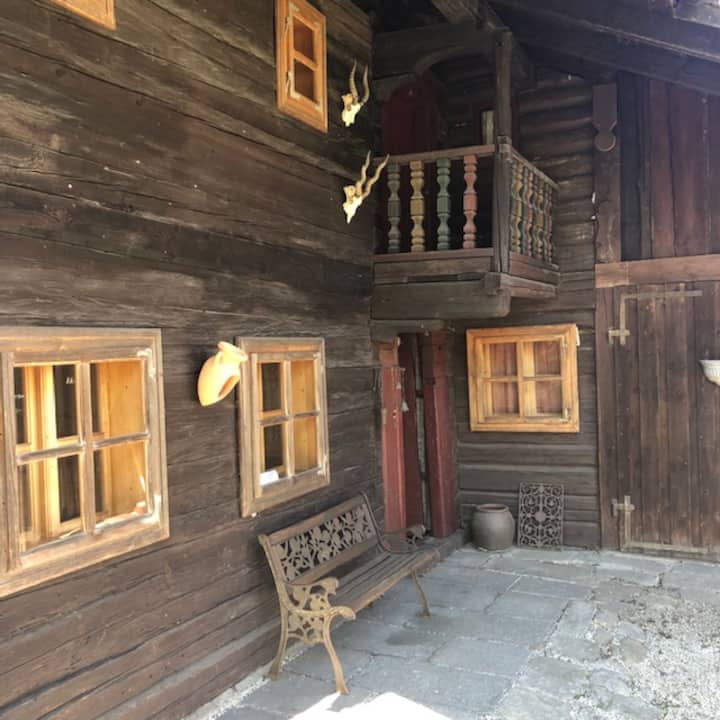 Bauernhaus Bayerischer Wald. Anno 1740. - Eging am See