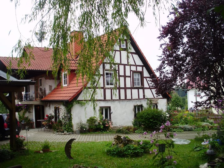 The romantic frankonian Witchhouse