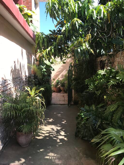 Entrada a las Habitaciones