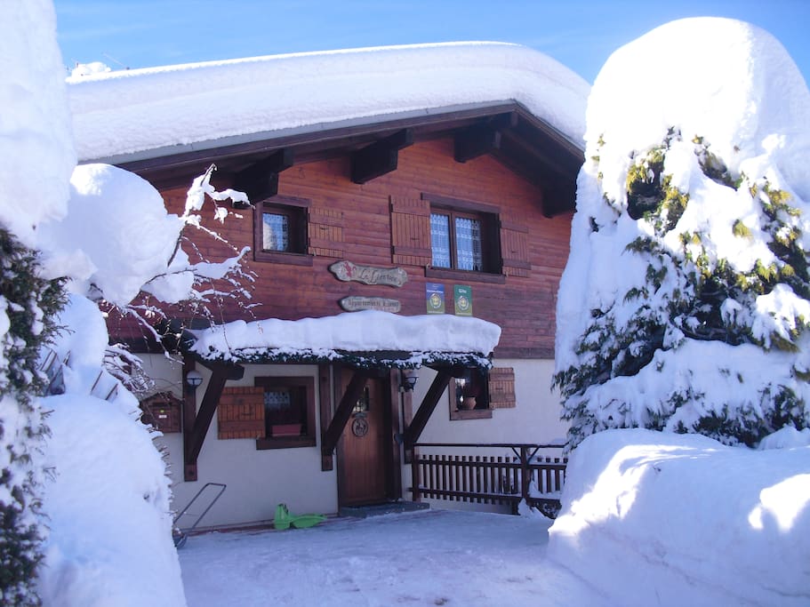 le chalet face nord