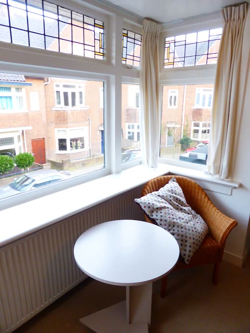 Zithoekje in de slaapkamer