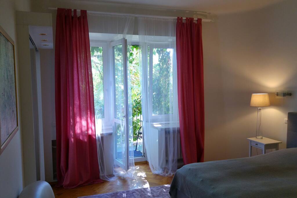 Bedroom balcony