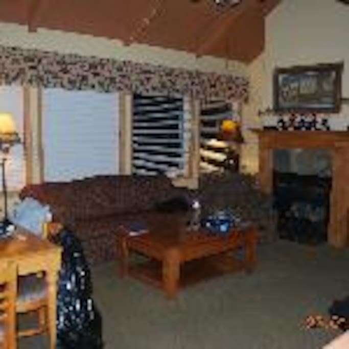 living room w/sleeper sofa
