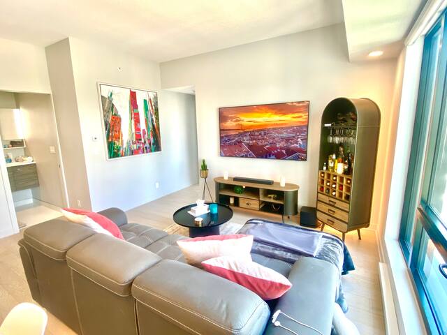 Luxury Downtown Apartment w/ parking and amenities gallery image 2